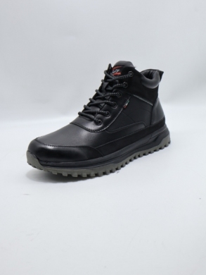 Botki męskie ocieplane (40-45) 35500-1 BLACK