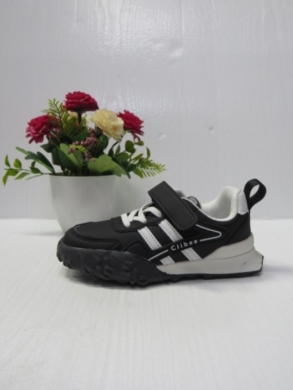 Buty sportowe chłopięce (32-37) LC903 BLACK/WHITE