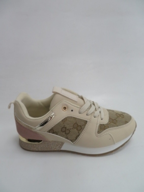 Sneakersy damskie niskie (36-41) J2152 BEIGE