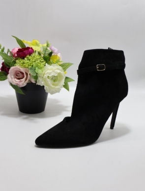Botki damskie na szpilce (36-41) 1731 BLACK