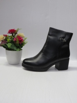 Botki damskie ocieplane na obcasie (36-41) G3503