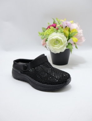 Kroksy damskie (36-41) BK239 BLACK