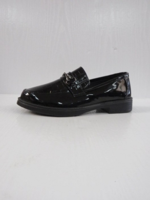 Mokasyny damskie na płaskim (36-41) Q006 BLACK
