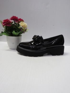 Mokasyny damskie na płaskim (36-41) YDF-22B BLACK