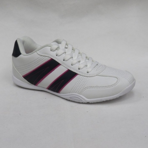 Buty sportowe damskie na płaskim (37-42) 948-8 WHITE/NAVY