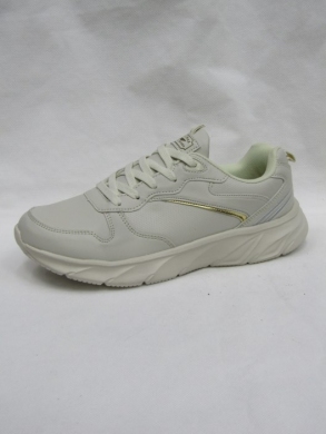 Buty sportowe damskie na płaskim (36-41) LXC 8422 BEIGE