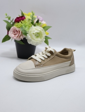 Buty sportowe damskie na płaskim (36-41) 957 BE/KHAKI