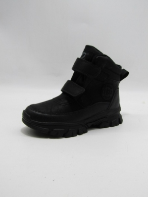 Botki chłopięce ocieplane (32-37) HC369 BLACK