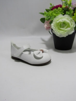 Baleriny dziewczęce (21-25) D120 WHITE