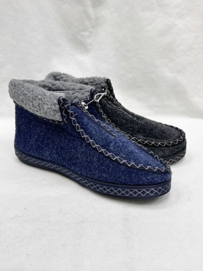 Kapcie damskie ocieplane (37-42) D16-2 MIX3