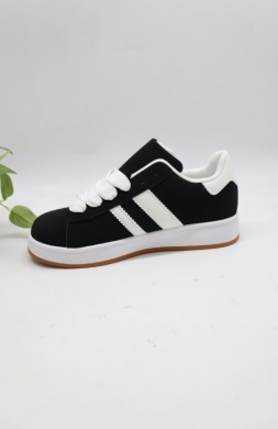 Buty sportowe damskie na płaskim (36-41) A123 BLACK