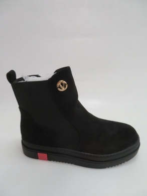 Botki damskie jesienne na płaskim (36-41) GF-WL-50 BLACK