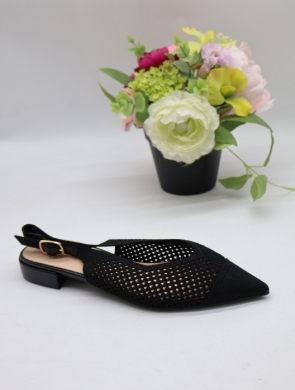 Sandały damskie na płaskim (36-41) 2996 BLACK