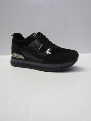 Buty sportowe damskie na płaskim (36-41) J-152 BLACK