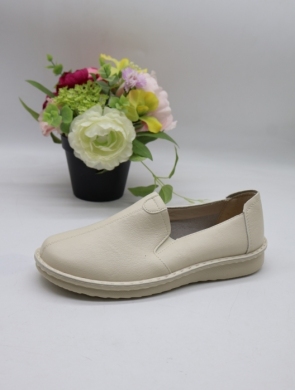 Półbuty damskie na płaskim (36-41) L735 BEIGE
