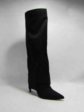 Kozaki damskie na szpilce (36-41) F11198 BLACK