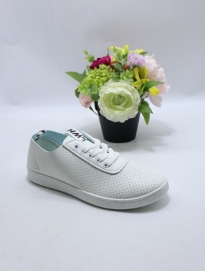 Buty sportowe damskie na płaskim (36-41) 8958 WHITE