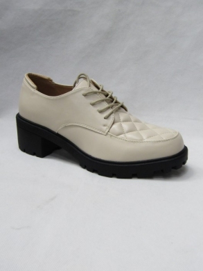 Półbuty damskie na obcasie (36-41) C87913 BEIGE