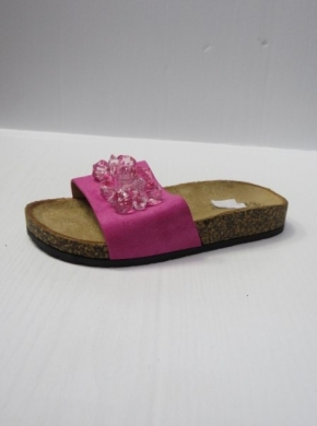 Klapki damskie na płaskim (36-41) LS081 FUCHSIA