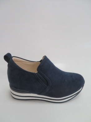 Półbuty damskie na koturnie (36-41) 436 BLUE