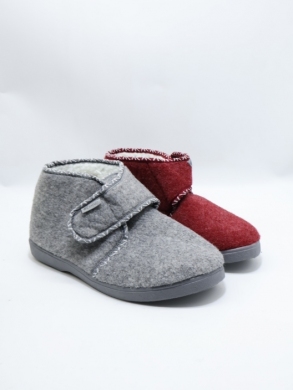 Kapcie damskie ocieplane (37-42) B028-ZM MIX