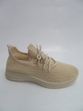 Buty sportowe damskie na płaskim (36-41) J2201 BEIGE