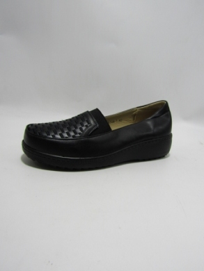 Półbuty damskie na płaskim (36-42) 8344-1 BLACK