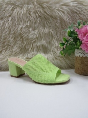 Klapki damskie na obcasie (36-41) 8700 LEMON