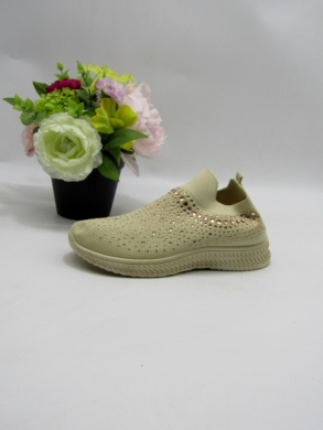 Buty sportowe damskie na płaskim (36-41) TA207 BEIGE