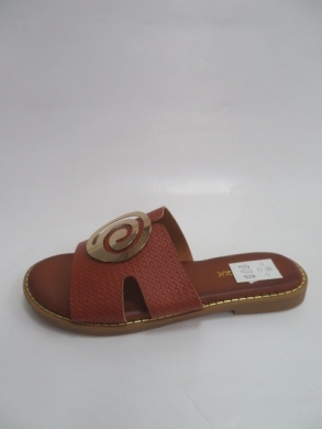 Klapki damskie na płaskim (36-41) ML220 CAMEL