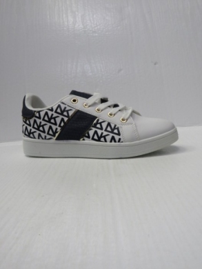Buty sportowe damskie na płaskim (36-41) QS-59 WHITE/NAVY