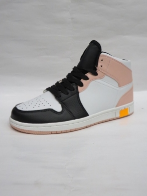 Buty sportowe damskie na płaskim (36-41) S1210 PINK