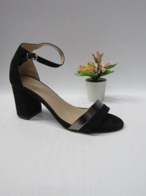 Sandały damskie na obcasie (36-41) QL-110 BLACK