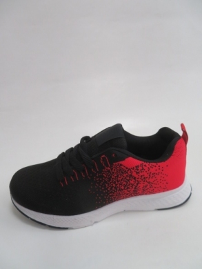 Buty sportowe damskie na płaskim (36-41) D2101-513 RED/BL/WH