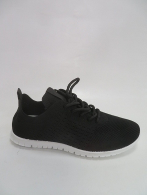 Buty sportowe damskie na płaskim (36-41) SD632 NERO