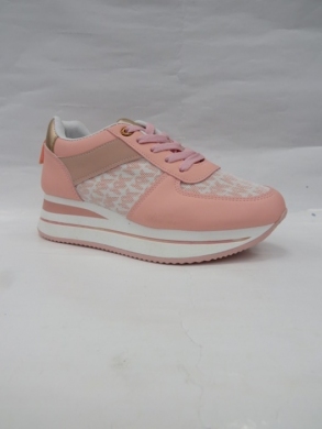 Buty sportowe damskie na płaskim (36-41) N7774 PINK
