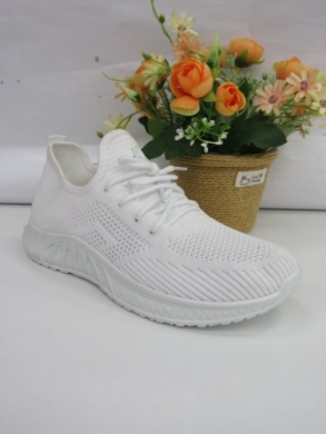 Buty sportowe damskie na płaskim (36-41) TA-26 WHITE