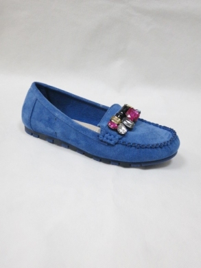 Mokasyny damskie na płaskim (36-41) GS33 BLUE