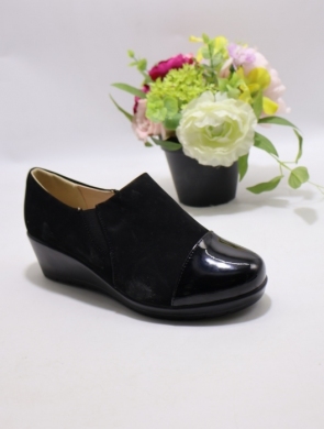 Półbuty damskie na koturnie (36-41) SG-798 BLACK