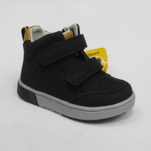 Buty sportowe chłopięce (21-26) P559 BLACK/CAMEL