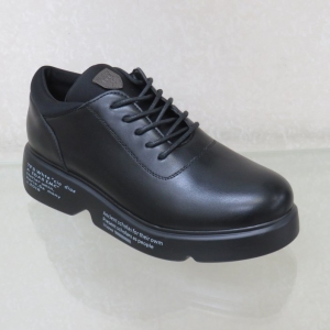 Półbuty damskie na płaskim (36-41) C72228 BLACK