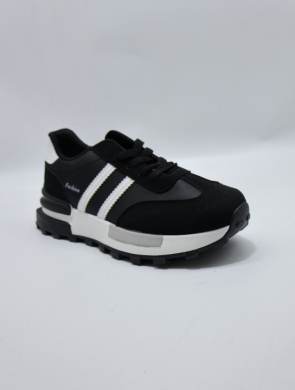 Buty sportowe damskie na płaskim (36-41) HZ313 BLACK