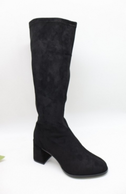 Kozaki damskie na obcasie (36-41) Z263 BLACK