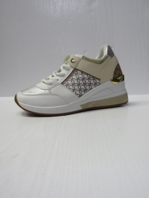 Buty sportowe damskie na koturnie (36-41) CN665 WHITE