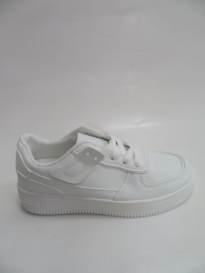 Buty sportowe damskie na płaskim (36-41) AB952 WHITE