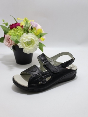 Sandały damskie na płaskim (36-41) 0087 BLACK