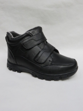 Botki męskie ocieplane (41-46) FL005-10K BLACK