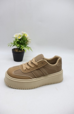 Buty sportowe damskie na płaskim (36-41) GB019 KHAKI
