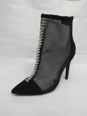 Botki damskie na szpilce (36-41) LL295 BLACK