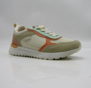 Buty sportowe damskie na płaskim (36-41) FOH-38 FUL/BEIGE